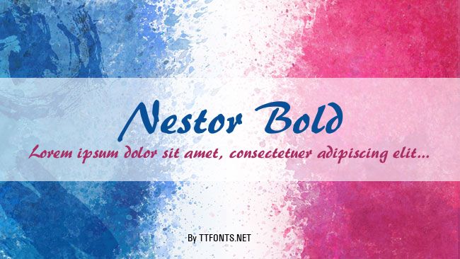 Nestor Bold example